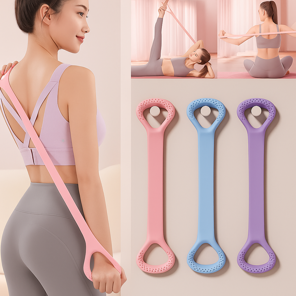 Stretch Ease™ 8-Figure Yoga Stretch Strap