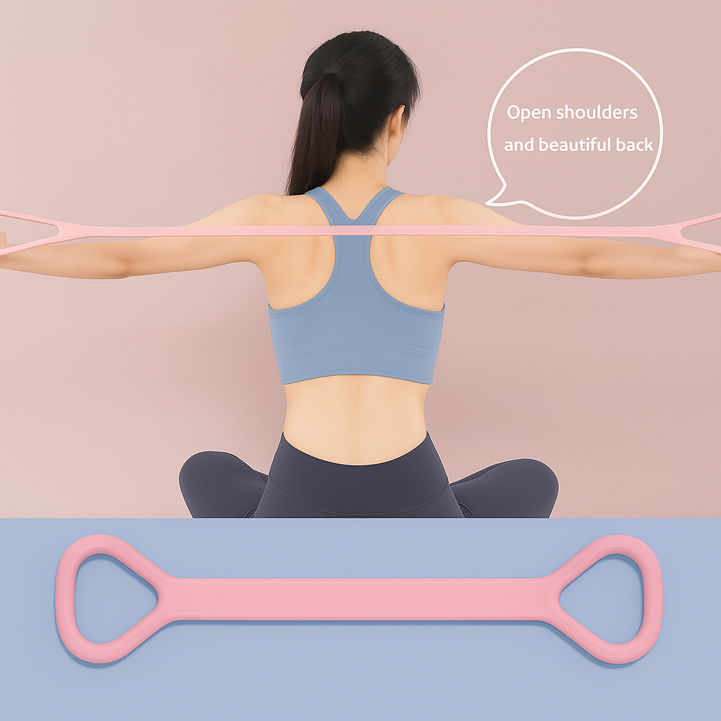 Stretch Ease™ 8-Figure Yoga Stretch Strap