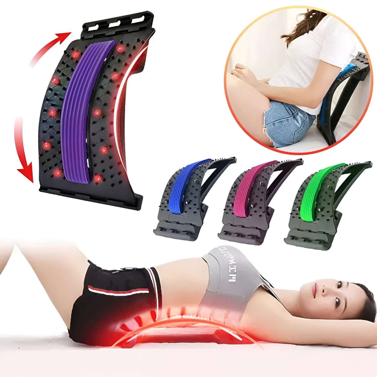 Stretch Ease™ Magnetic Back Stretcher