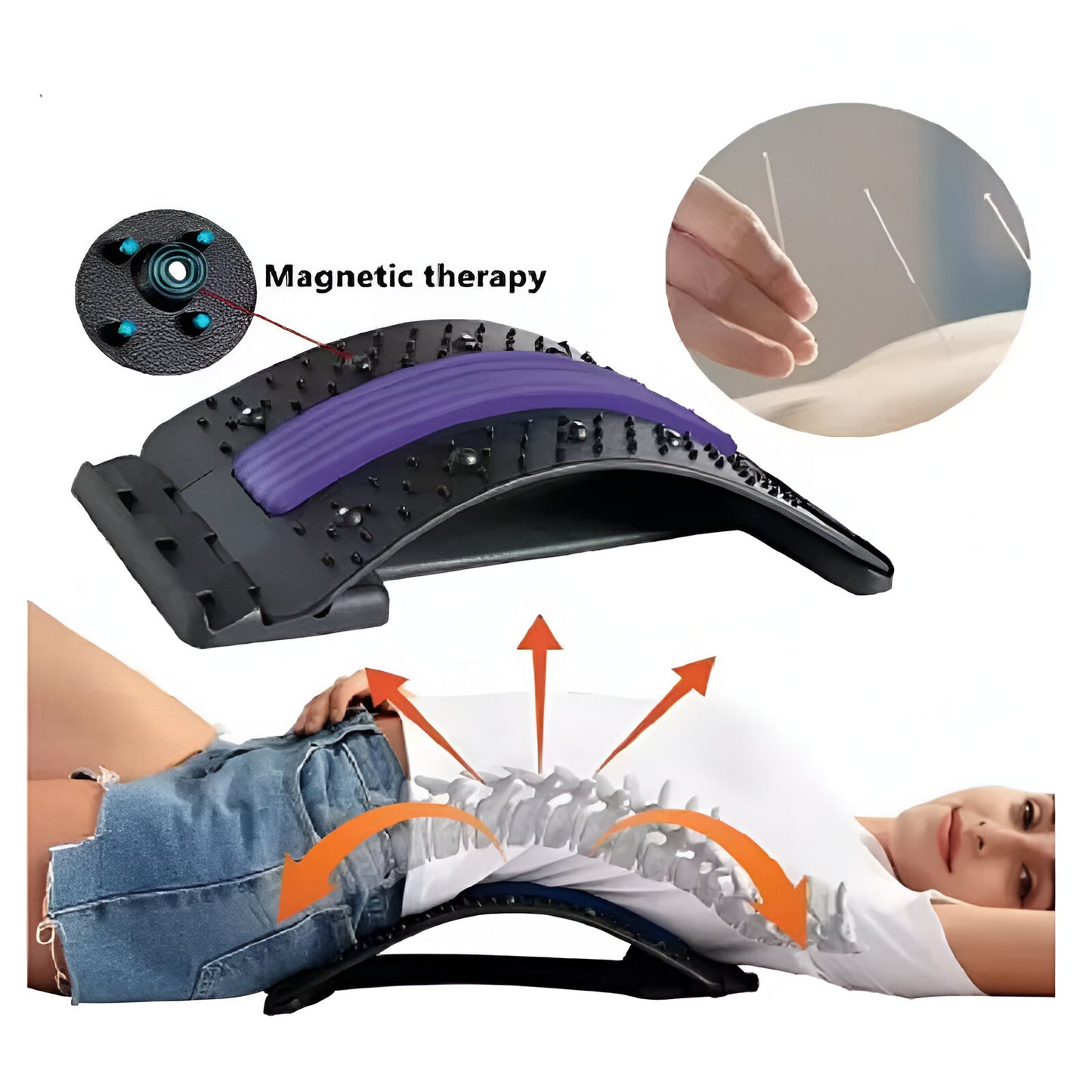 Stretch Ease™ Magnetic Back Stretcher