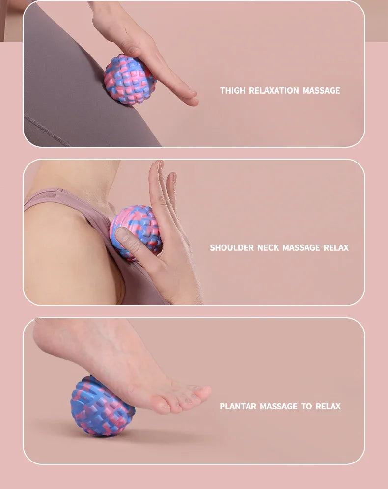 Massage Roller Ball – Deep Tissue Trigger Point Massager for Yoga, Fitness & Muscle Relief