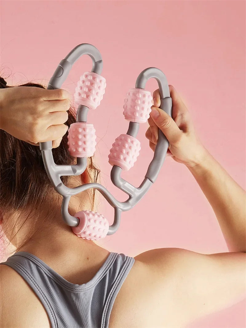 Portable Massage Roller Ring – Deep Tissue Recovery Tool for Muscle Relaxation & Pain Relief