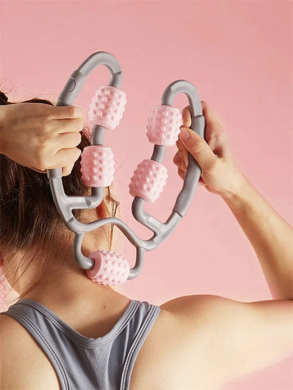 Portable Massage Roller Ring – Deep Tissue Recovery Tool for Muscle Relaxation & Pain Relief
