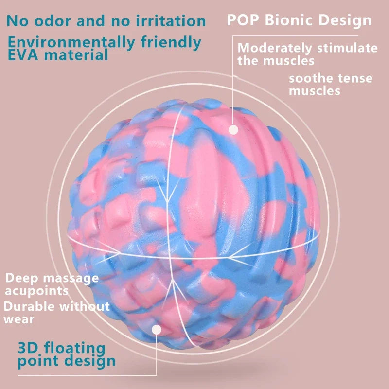 Massage Roller Ball – Deep Tissue Trigger Point Massager for Yoga, Fitness & Muscle Relief