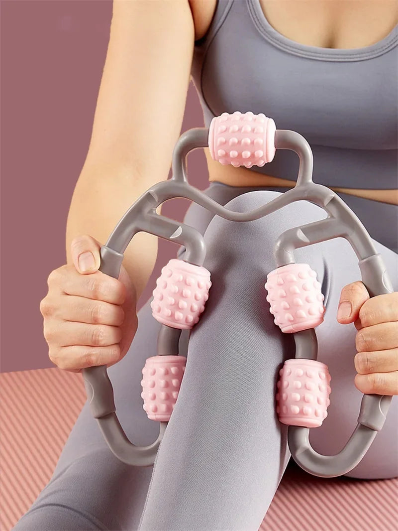 Portable Massage Roller Ring – Deep Tissue Recovery Tool for Muscle Relaxation & Pain Relief